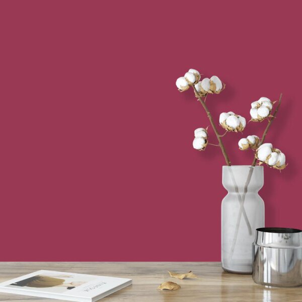Wandfarbe Rotviolett Portobello 3F Wallcover Colors S 4040-R10B