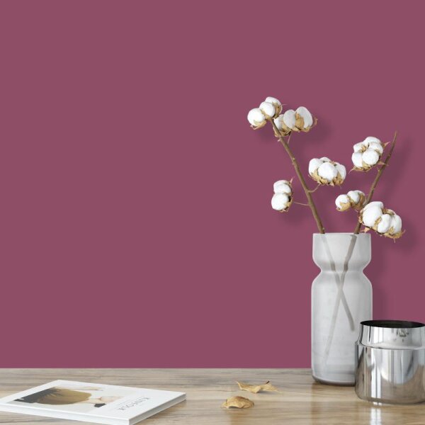 Wandfarbe Purpur Aubergine Portobello 4E Wallcover Colors S 4040-R30B