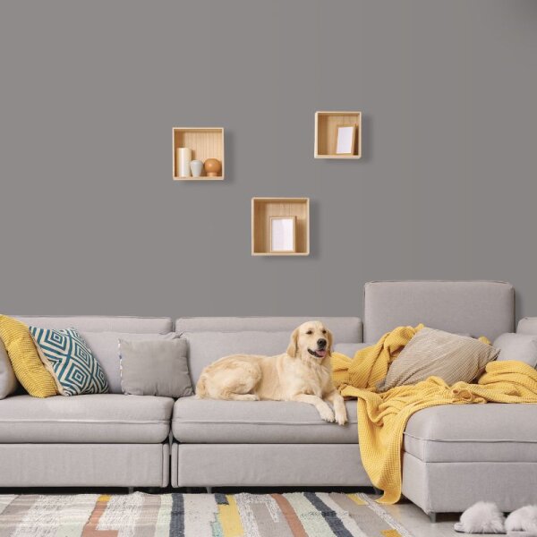 Wandfarbe Grau Moon 2E Wallcover Colors S 5000-N