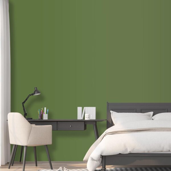 Wandfarbe Dunkelgrün Olivgrün Donegal 5F Wallcover Colors S 5030-G50Y
