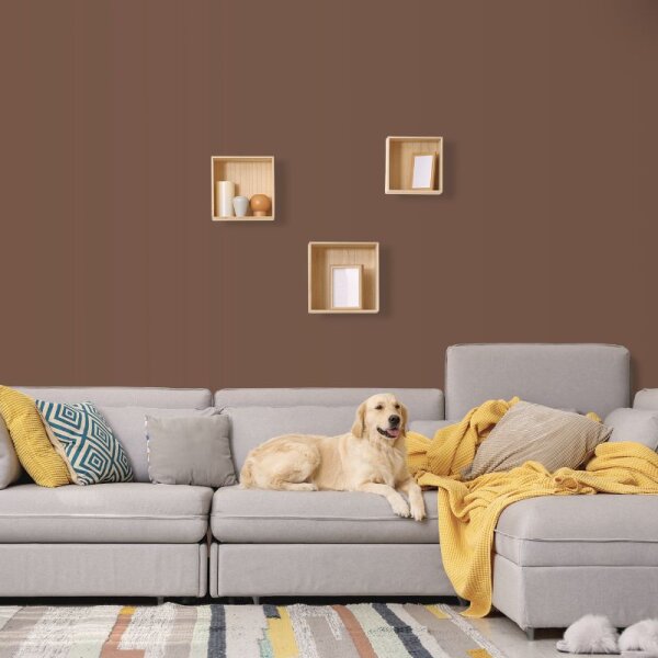 Wandfarbe Braun Erde Earth 2D Wallcover Colors S 6020-Y90R