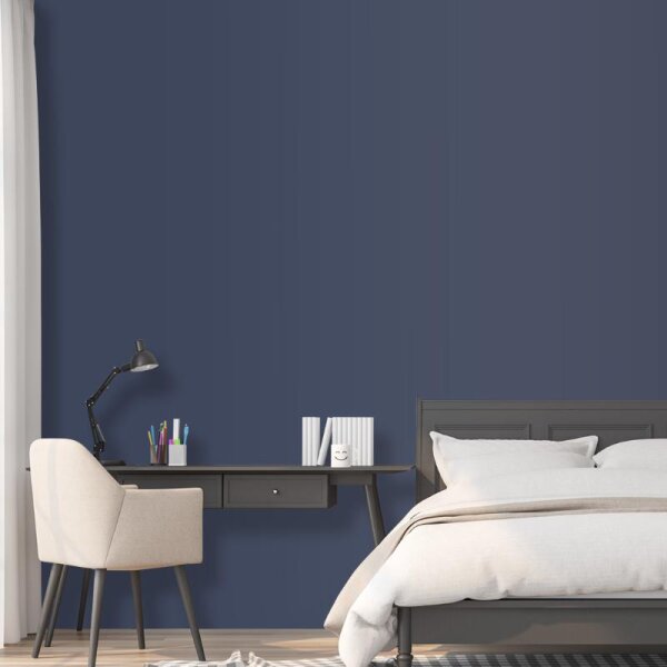 Wandfarbe Marine Navy Blau Atlantik 5F Wallcover Colors S 7010-R70B