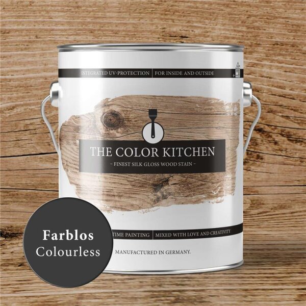 Holzlasur Farblos Bright Stain für Innen/Aussen Seidenglänzend 2,5l