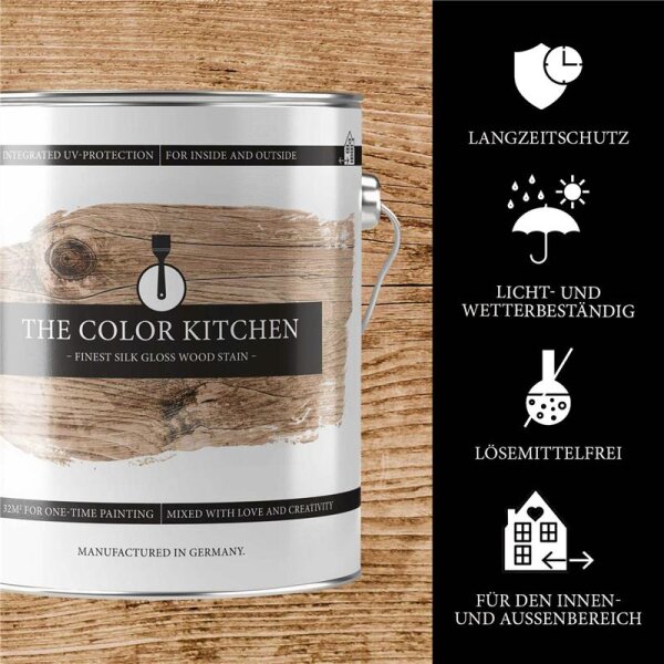 Holzlasur Farblos Bright Stain für Innen/Aussen Seidenglänzend 2,5l